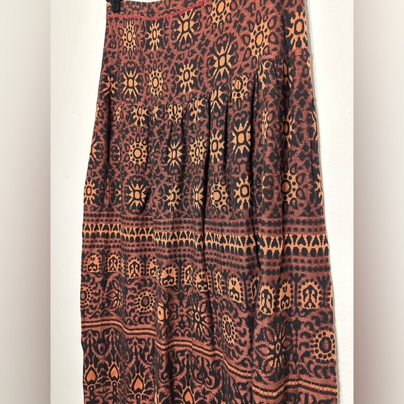 Peruvian Connection Pima Cotton Knit Maxi Skirt - Picture 2 of 7